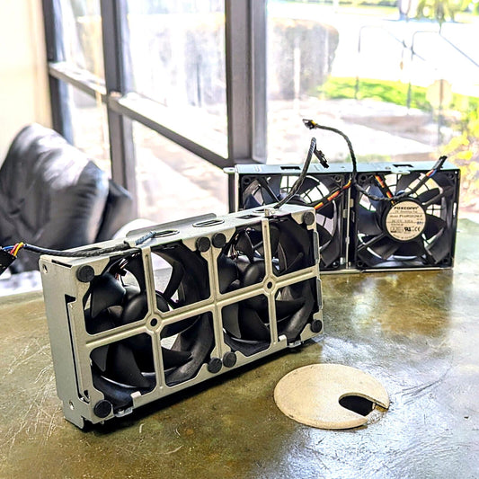 Genuine Dell T7920 Workstation Dual Case Server Fan DC 12V 00D6JY 0D6JY
