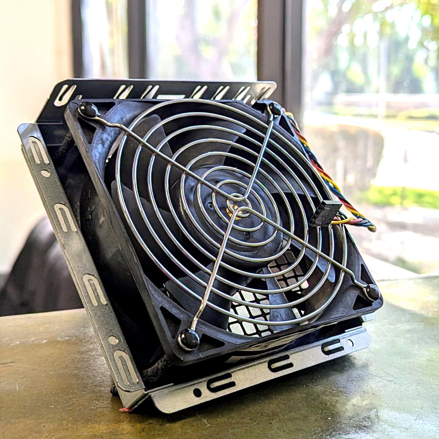 Dell F406N Precision T7500 Heatsink HG738 Cooling Cage Rear Fan Assembly D8794