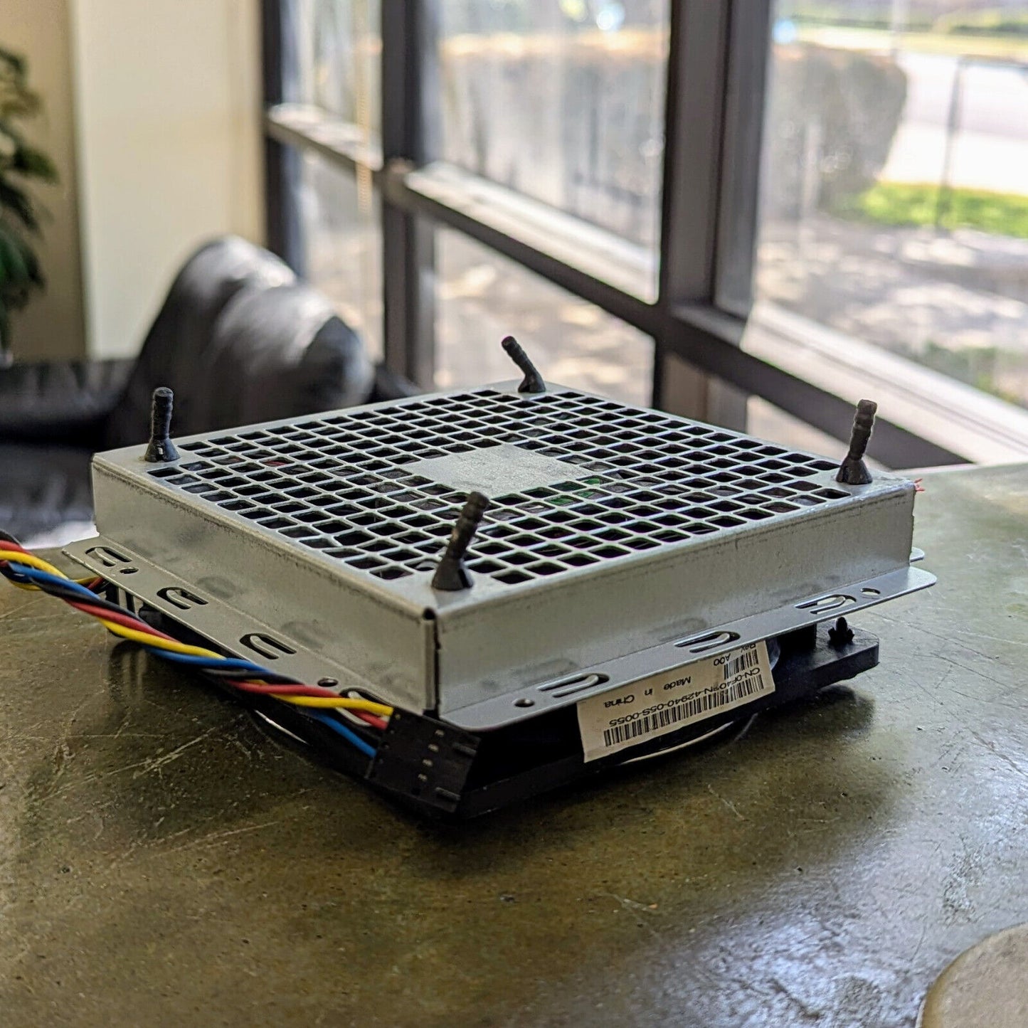 Dell F406N Precision T7500 Heatsink HG738 Cooling Cage Rear Fan Assembly D8794