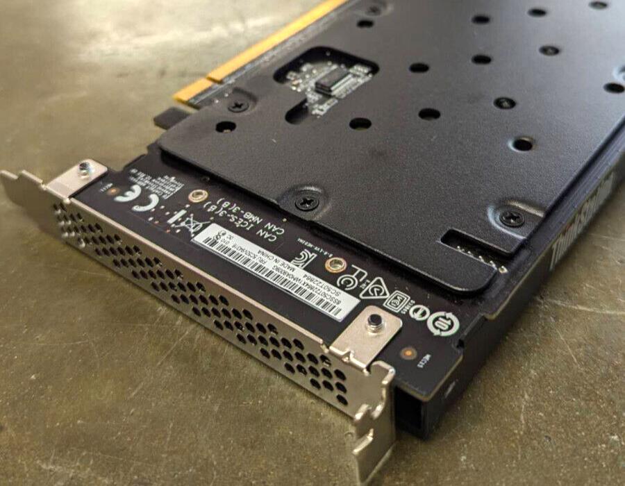 Lenovo ThinkStation Quad AIC M.2 SSD Adapter for Lenovo Workstation - 5C50V94316