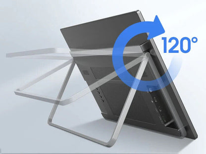 Portable External Monitor 15.6 USB-C HDMI Gaming IPS Display Screen Speakers B