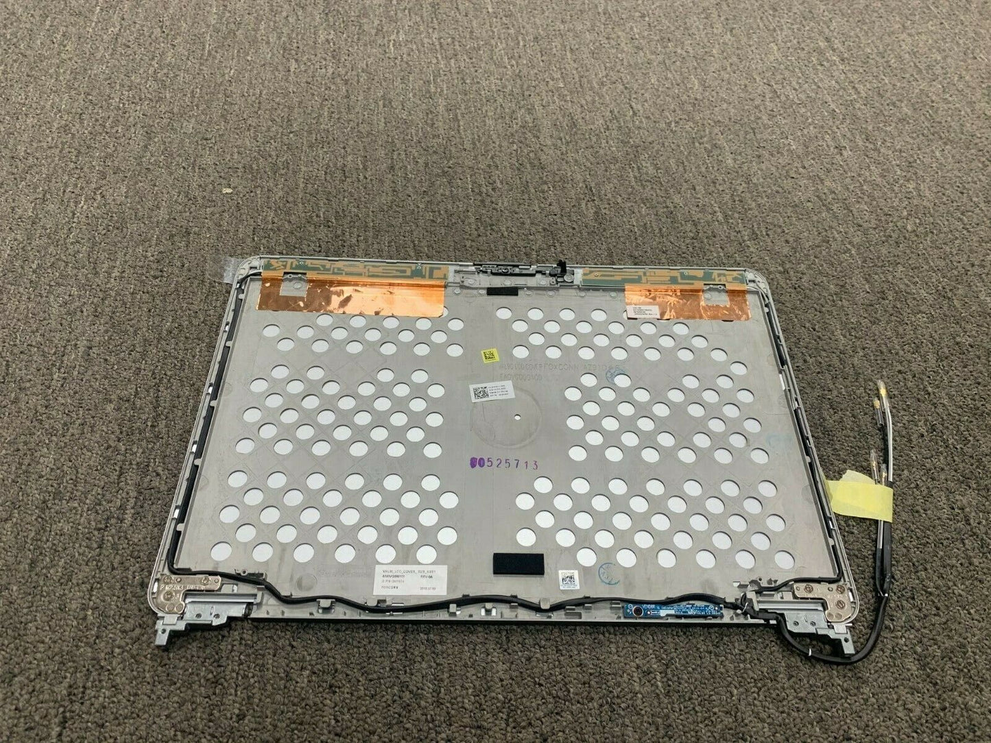 OEM K8X8M Dell Latitude E6440 14" EDP LCD Back Top Cover Lid Assembly Hinges