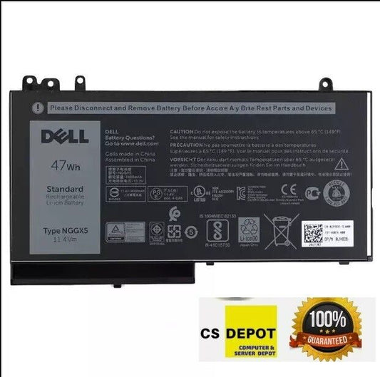 Original Dell Latitude E5570 E5470 E5270 47Wh Laptop Battery JY8D6 W9FNJ NGGX5