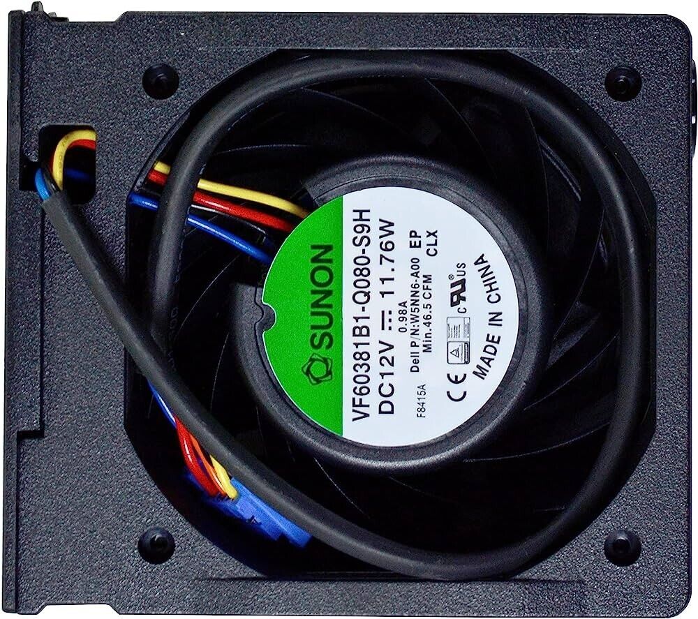 New CPU Cooling Fan for Dell PowerEdge R540 R540XD R7415 H3H8Y US Stock