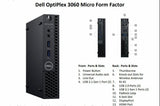 Dell Optiplex 3060 Micro Core i7-8700T 16GB 1TB SSD Win10 WiFi Mini PC W/adapter