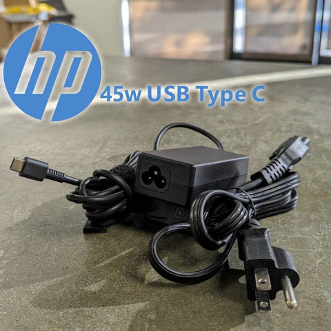 OEM HP Chromebook X360 14 G5 14-CA000 45W USB-C Type-C Adapter Charger