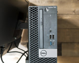 Dell Optiplex 7060 SFF Intel i7-8700 CPU 32GB DDR4 RAM 1TB SSD DVD WIFI WIN10