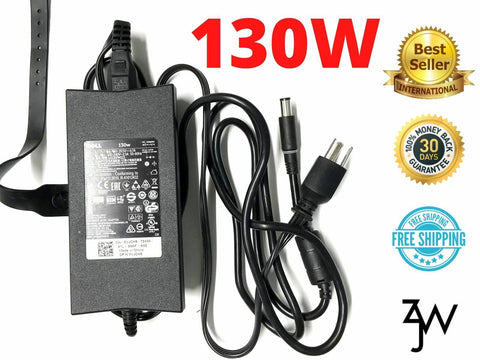 Genuine Dell 130W Power Supply AC Adapter for D6000 WD15 K17A Docking Station