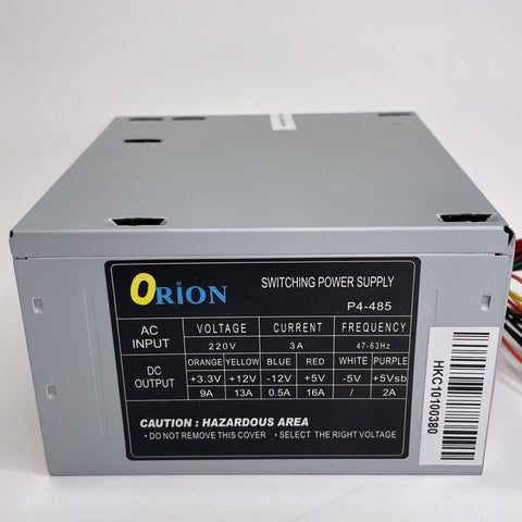 ORION P4-485 AC/DC Switching Power Supply 485W ATX 12V