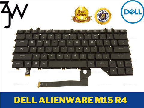 OEM NEW DELL Alienware M15 R4 Mechanical Backlit ENGLISH Laptop Keyboard 34RD6